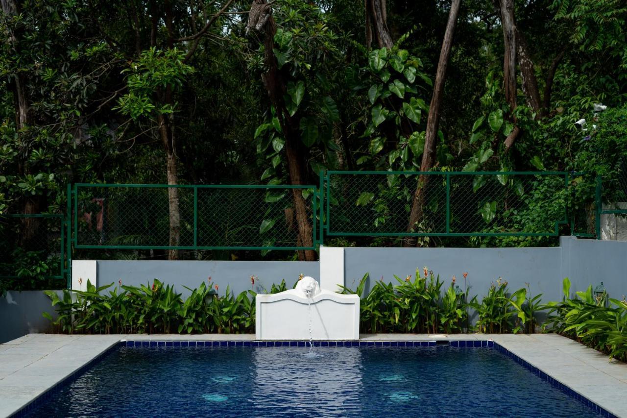 Elivaas 5 Bhk With Pvt Pool, Entertainment Room & Glass House - Bludoor Marmagao Exterior foto