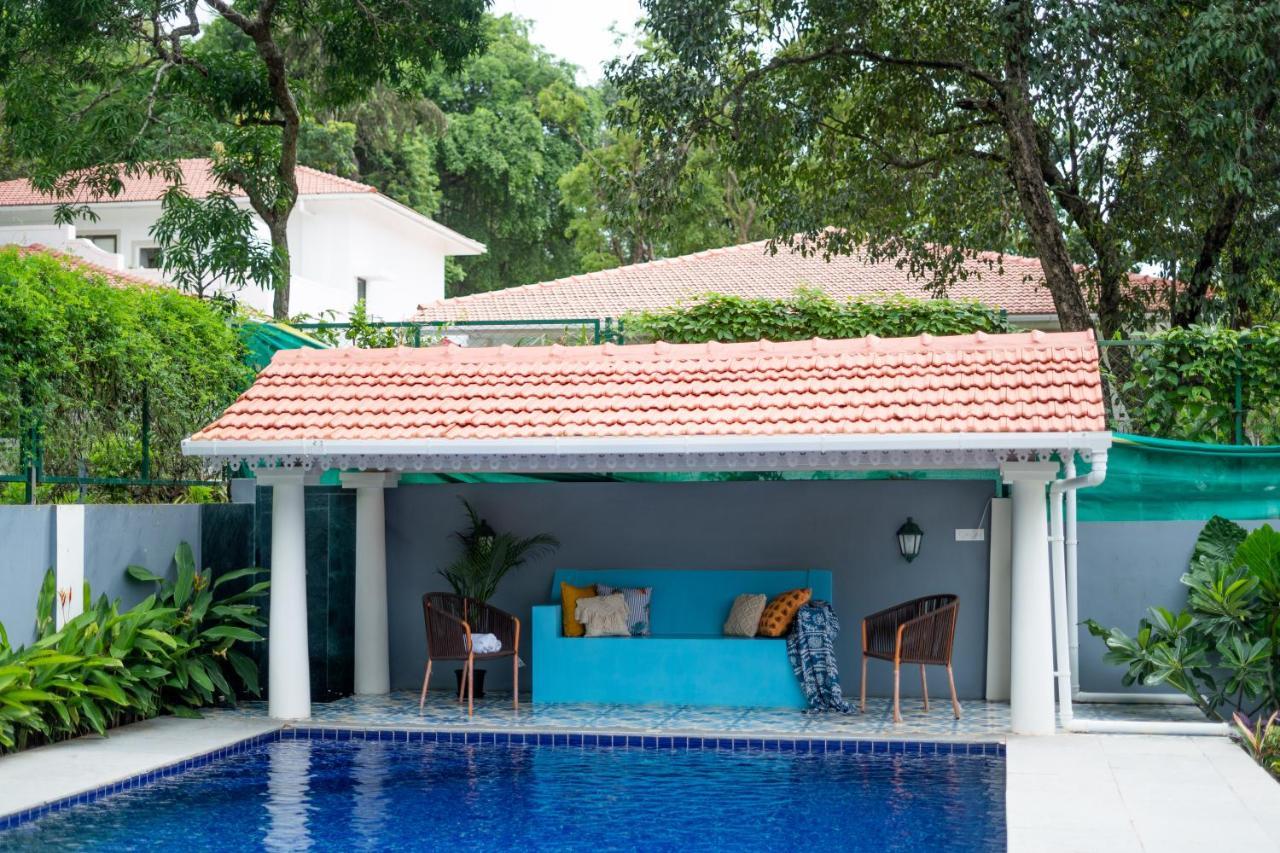 Elivaas 5 Bhk With Pvt Pool, Entertainment Room & Glass House - Bludoor Marmagao Exterior foto